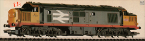 Class 37 Co-Co Locomotive - Railfreight 
