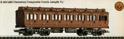 L.M.S. Clerestory Composite Coach