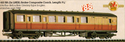 B.R. (Ex L.N.E.R.) Brake Composite Coach 