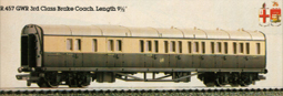 G.W.R. Brake Third Coach