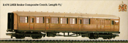 L.N.E.R. Brake Composite Coach