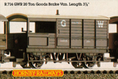 G.W.R. 20 Ton Brake Van - Saltney