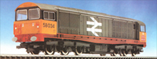 Class 58 Diesel Locomotive - Bassetlaw 