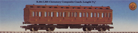 L.M.S. Clerestory Composite Coach