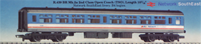 B.R. Mark 2a 2nd Class Open Coach (TSO)