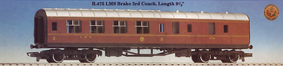 L.M.S. Brake Third Coach