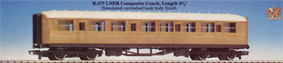 L.N.E.R. Composite Coach