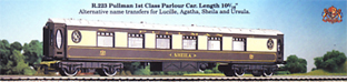 Pullman First Class Parlour Car