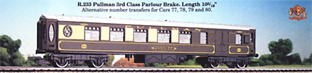 Pullman Third Class Parlour Brake