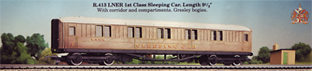 L.N.E.R. First Class Sleeping Car