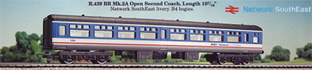 B.R. Mark 2a 2nd Class Open Coach (TSO)