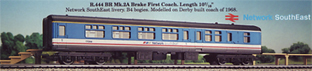 B.R. Mark 2 1st Class Brake Coach (BFK)