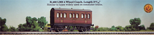 L.M.S. Four Wheel Coach 