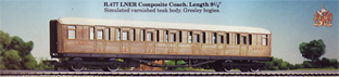 L.N.E.R. Composite Coach