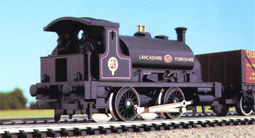 Lancashire & Yorkshire 0-4-0ST Locomotive