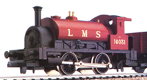 L.M.S. 0-4-0ST Locomotive