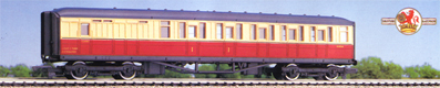 B.R. (Ex L.N.E.R.) Brake Composite Coach 