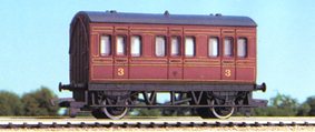 L.M.S. Four Wheel Coach 