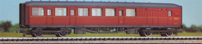 B.R. (Ex L.N.E.R.) Brake Composite Coach