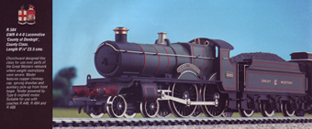 County Class Locomotive - County Of Denbigh