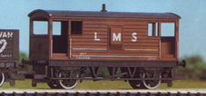 L.M.S. 20 Ton Brake Van