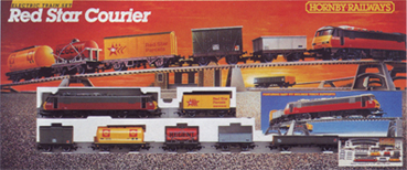 Red Star Courier Train Set