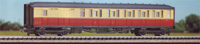 B.R. (Ex L.N.E.R.) Brake Composite Coach 