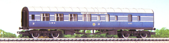 L.M.S. Brake 3rd Coach (Coronation Scot Livery)