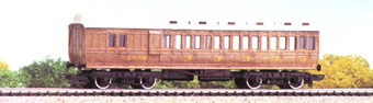 L.N.E.R. Clerestory Brake Coach 