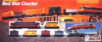 Red Star Courier Train Set