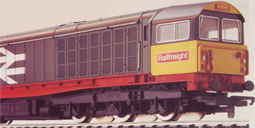 Class 58 Diesel Electric Locomotive - Railfreight