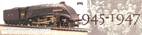 Class A4 Locomotive - Sir Ralph Wedgwood 1945-1947