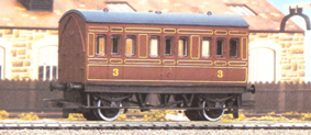 L.M.S. Four Wheel Coach 