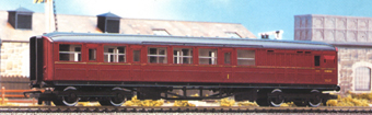 B.R. (Ex L.N.E.R.) Brake Composite Coach