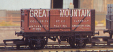 Great Mountain Colliery Of Llanelli End End Tipping Wagon