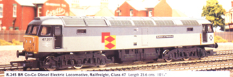 Class 47 Co-Co Locomotive - The Silcock Express