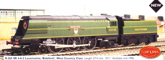 West Country Class Locomotive - Bideford