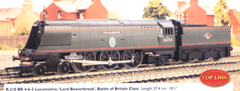 Battle Of Britain Class Locomotive - Lord Beaverbrook