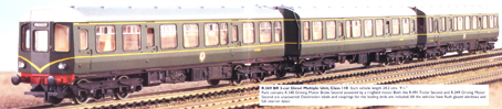Class 110 3-Car Diesel Multiple Unit
