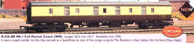 B.R. Mk.I Full Parcels Coach (WR)