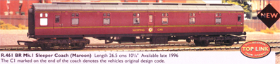 B.R. Mk.I Sleeper Coach