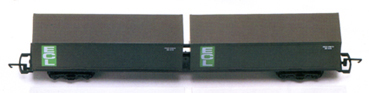 ECL 2 x 30ft Container Wagon