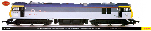 Class 92 Electric Locomotive - Britten