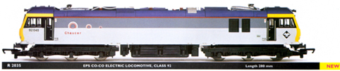 Class 92 Electric Locomotive - Chaucer