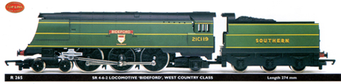 West Country Class Locomotive - Bideford