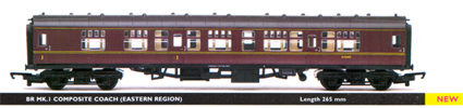 B.R. Mk.1 Composite Coach (Eastern Region)