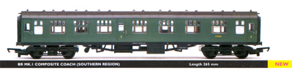 B.R. Mk.1 Composite Coach (Southern Region)