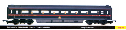 GNER Mk.3a Open First Coach (Trailer First)