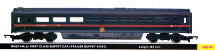 GNER Mk.3a First Class Buffet Car (Trailer Buffet First)