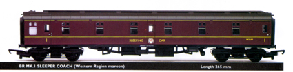 B.R. Mk.I Sleeper Coach (WR)